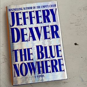 [ Jeffery Deaver The Blue Nowhere Hardcover Book ]